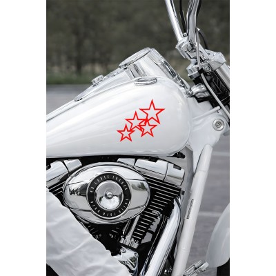 Yıldız Sticker – Araba Cam Kaput Motor Dekoratif Yıldız Sticker 15x13cm