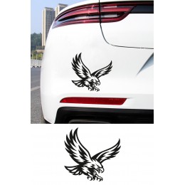 Kartal Oto Sticker - Güçlü Kartal Sticker - Araba Motor Sticker 15x14cm