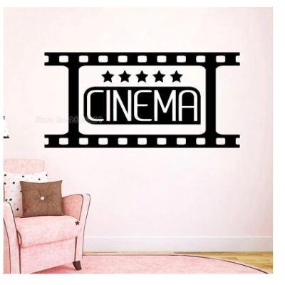 Movie Frame Sinema Film Duvar Sticker