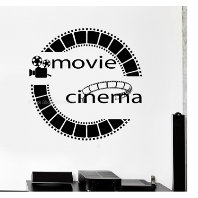 Film Cinema Addicts Duvar Sticker