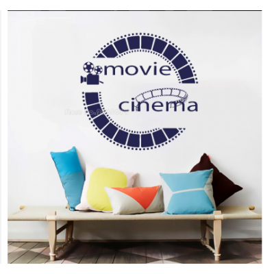 Film Cinema Addicts Duvar Sticker