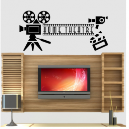 Home Theater Sinema ve Tiyatro Duvar Sticker