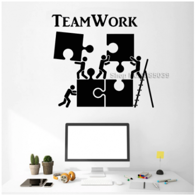 Team Work Duvar Sticker