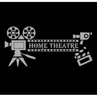Home Theater Sinema ve Tiyatro Duvar Sticker