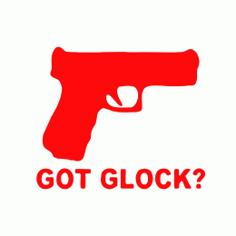 Kişiye Kamyona Özel Silah Got Glock Sticker Yapıştırma