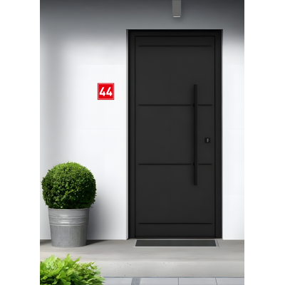 Kişiye Özel Kapı Numarası - Kapı Numarası Tabelası - Kapı Numarası Levhası 