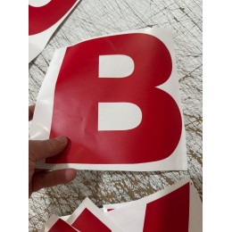 Kişiye Okula Özel İsteğe Özel Kesim Sticker
