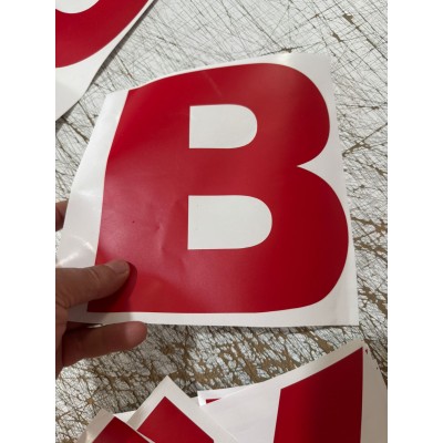 Kişiye Okula Özel İsteğe Özel Kesim Sticker