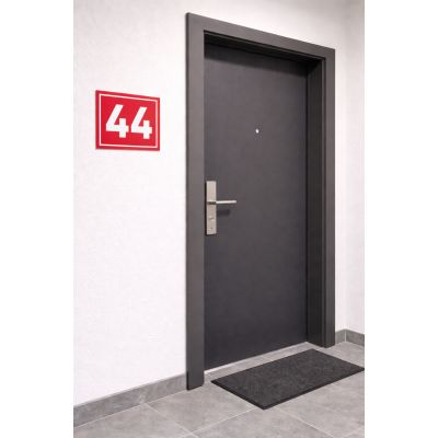 Kişiye Özel Kapı Numarası - Kapı Numarası Tabelası - Kapı Numarası Levhası 