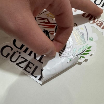 Kişiye Özel İsimli Sticker – Araba Camı & Laptop & Valiz İçin Özel Tasarım Etiket