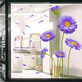Çiçekçilere Özel Yıldızpatı Çiçek Dekorasyon Cam Vitrin Sticker Yapıştırma