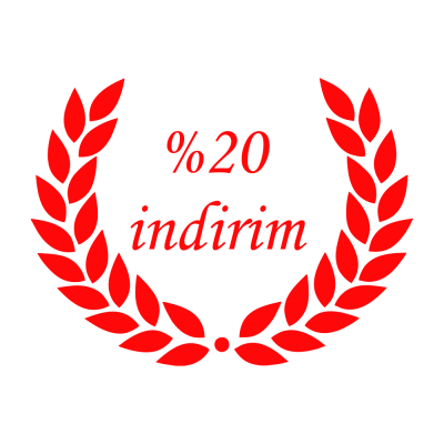  Kişiye Çiçekçilere İndirim Yazısı Sticker Yapıştırma