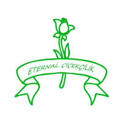Kişiye Çiçekçilere Özel Kurdele Zambak Sticker Yapıştırma