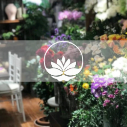 Kişiye Çiçekçilere Özel Lotus Deseni Sticker Yapıştırma