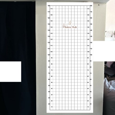 Firmaya Özel Demirel Fizyoterapi Merkezi, Postür Analiz Tablosu Sticker Yapıştırma  200x100cm