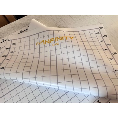 Firmaya Özel Ortadoğu  Ortopedik Merkezi,Postür Analiz Tablosu Sticker Yapıştırma  200x100cm