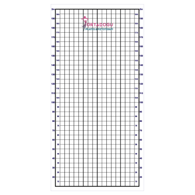 Firmaya Özel Ortadoğu  Ortopedik Merkezi,Postür Analiz Tablosu Sticker Yapıştırma  200x100cm