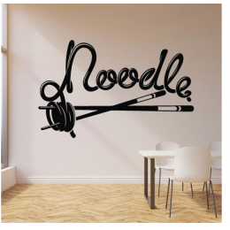 Noodle Chopsticks  Duvar Stickerı