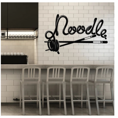Noodle Chopsticks  Duvar Stickerı