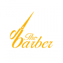 Kişiye Berberlere Özel The Barber Yazısı Sticker Yapıştırma