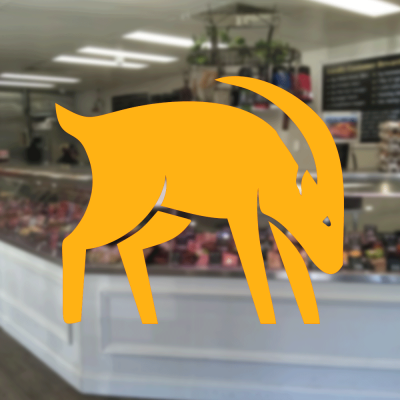 Kasap Ve Steak Houselara Özel Oğlak Sticker Yapıştırma