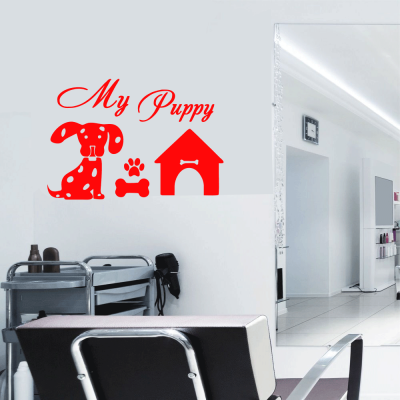 Petshop Ve Veterinerlere Özel My Puppy Sticker Yapıştırma