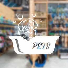Petshop Ve Veterinerlere Özel Pets Banyo Sticker Yapıştırma