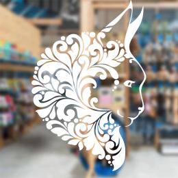 Petshop Ve Veterinerlere Özel Queen Cat Sticker Yapıştırma