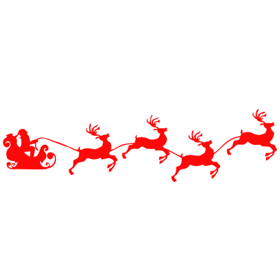 Ren Geyikleri Ve Noel Baba