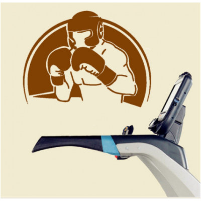 Boksör Boys Yazısı Spor Salonu Duvar Stickerı