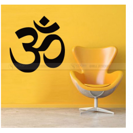 Spor Salonlarına Özel Yoga Logo  Duvar Yazısı Cam Vitrin Sticker Yapıştırma