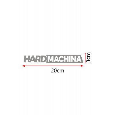 20 X 3 Cm Hard Machine Oto Cam Sticker Araba Sticker