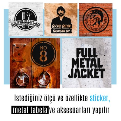 Tampon Çıkartması Oto Sticker - Araba Sticker - Kaput Sticker