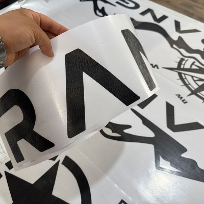 4x4 Dağ Off Road Araba RANGER YAZISI ,Pusula Sticker Yapıştırma Sağ Sol Set 