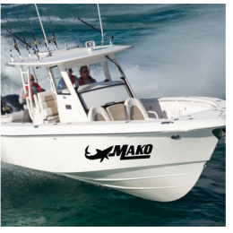 Kişiye ve Tekneye Özel  Mako  Yazısı İsim Sticker 