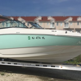 Kişiye ve Tekneye Özel Serial Number  Yazısı İsim Sticker 