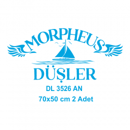Kişiye Tekneye Yat'a Özel Morheus Düşler Yazısı Tasarımı Sticker Yapıştırma 