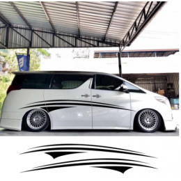 2 adet karavan araba kapı yan grafik vinil çıkartması otomatik vücut dekor çıkartmalar karavan at binicisi karavan RV çıkartmaları araba aksesuarları