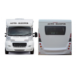 Otomatik Uyuyan Grpahic büyük araba Sticker karavan karavan çekme karavan Camper RV van kiti çıkartmaları
