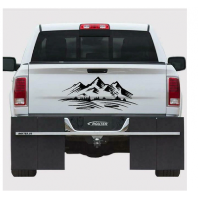 Büyük Camper RV römork kamyon dağ duvar Sticker kamp araba çadırı kamyon seyahat macera duvar çıkartması vinil ev dekor