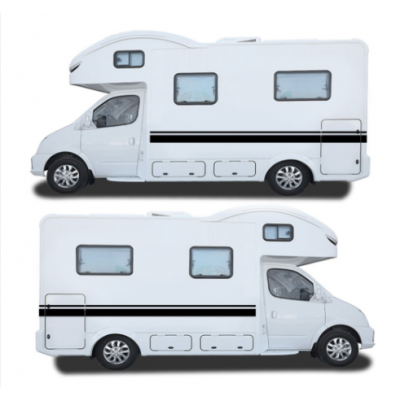 5 adet vinil şeritler çıkartması araba çıkartmaları araba Sticker ve çıkartmaları grafik çıkartmalar aksesuarları motorum için SUV RV Camper Offroad