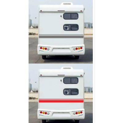 5 adet vinil şeritler çıkartması araba çıkartmaları araba Sticker ve çıkartmaları grafik çıkartmalar aksesuarları motorum için SUV RV Camper Offroad