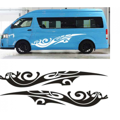 2x2m karavan motorum karavan vinil grafik çıkartmalar çıkartmaları Vito Transit