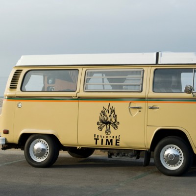 Adventure Time Karavan - Araç Sticker Yapıştırma