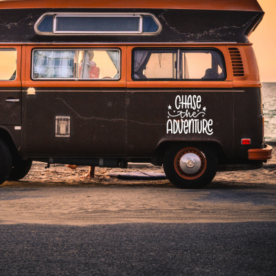 Chase Adventure Karavan - Araç Sticker Yapıştırma