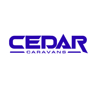 Kişiye Karavana Özel Cedar Caravans Sticker Yapıştırma İki Adet