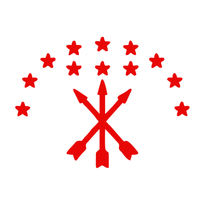 Kişiye Karavana Özel Çerkes Bayrak Sticker Yapıştırma İki Adet