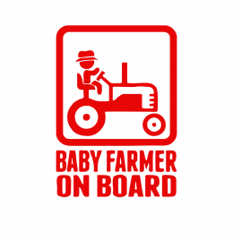 Kişiye Karavana özel çiftçi ve traktör sticker Yapıştırma 