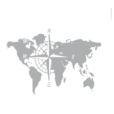 Kişiye Karavana Özel Dünya Haritası Sticker Yapıştırma 