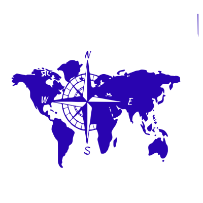 Kişiye Karavana Özel Dünya Haritası Sticker Yapıştırma 